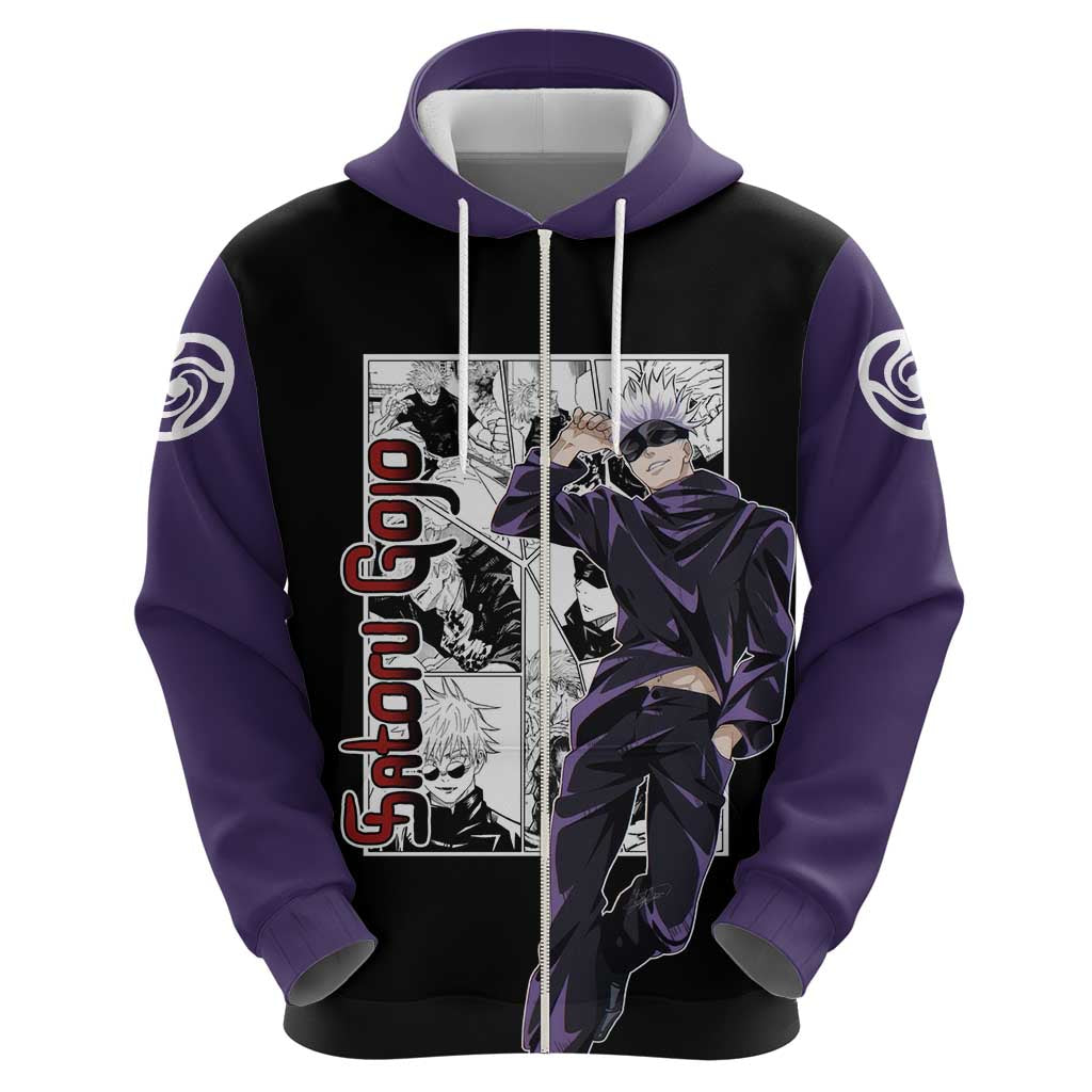 Satoru Gojo - Jujutsu Kaisen Hoodie Anime Mix Manga Style