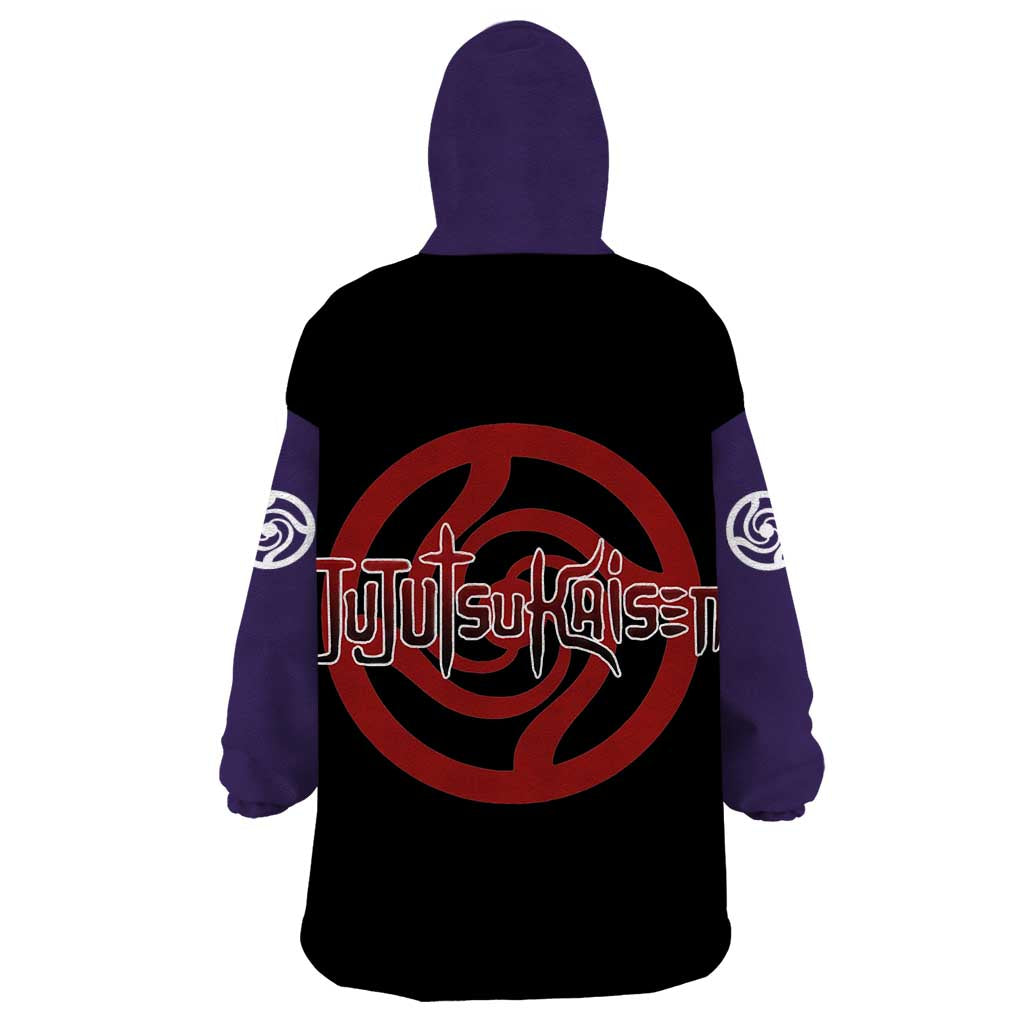Satoru Gojo - Jujutsu Kaisen Wearable Blanket Hoodie Anime Mix Manga Style