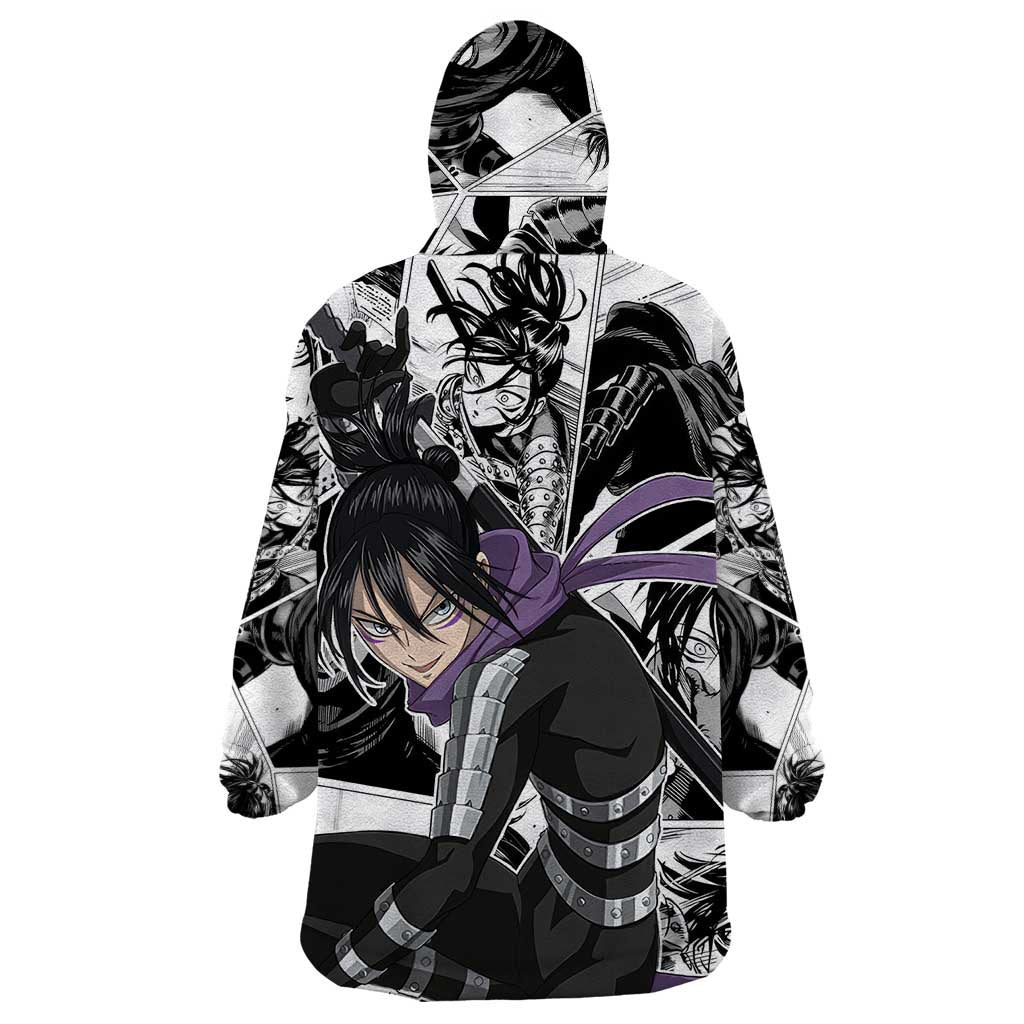 Sonic - One Punch Man Wearable Blanket Hoodie Anime Mix Manga Style