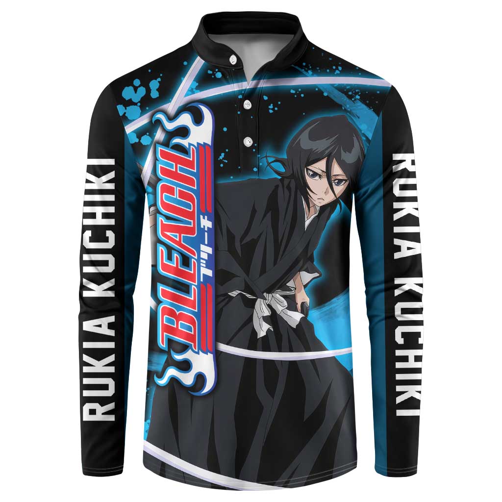 Rukia Kuchiki -  Bleach Button Sweatshirt Anime Style