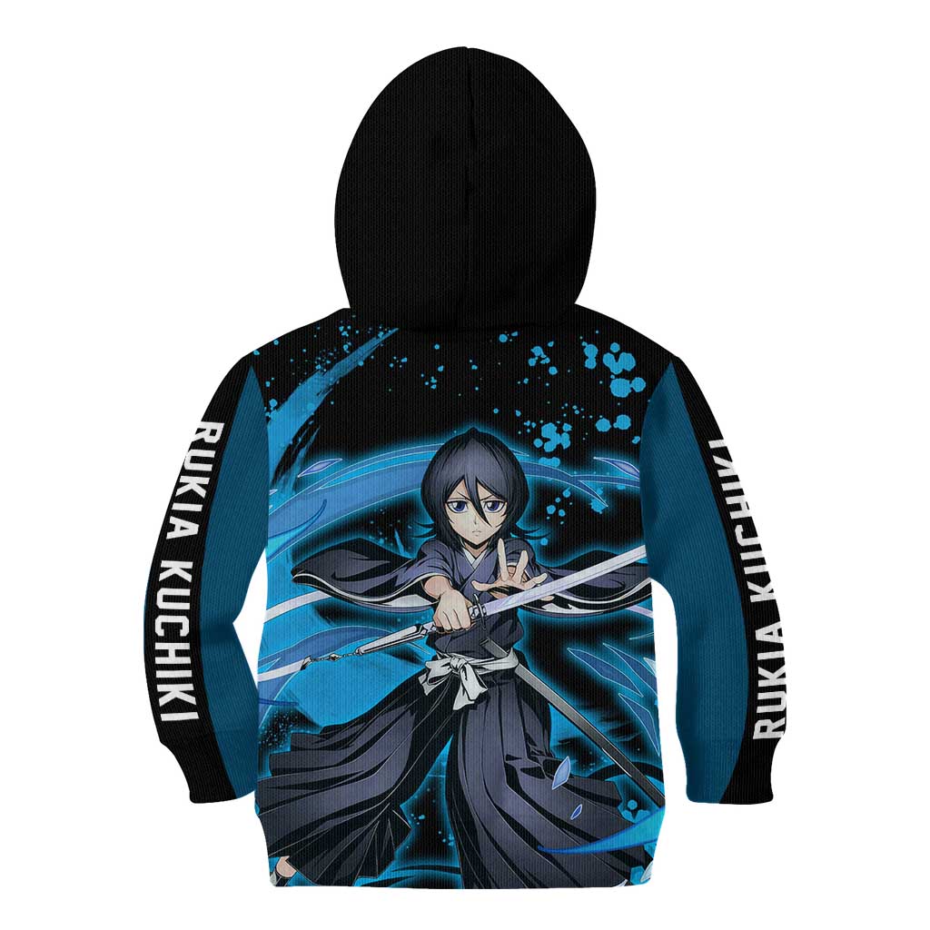 Rukia Kuchiki -  Bleach Kid Hoodie Anime Style