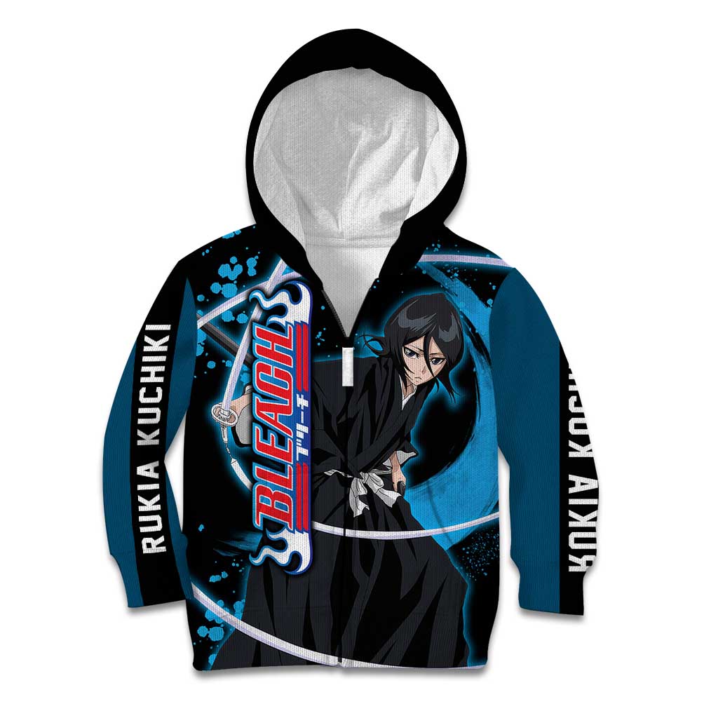 Rukia Kuchiki -  Bleach Kid Hoodie Anime Style