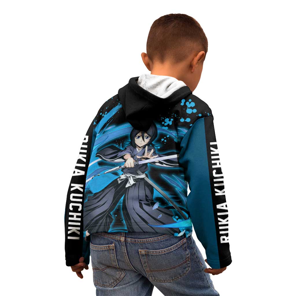 Rukia Kuchiki -  Bleach Kid Hoodie Anime Style