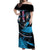 Rukia Kuchiki -  Bleach Off Shoulder Maxi Dress Anime Style