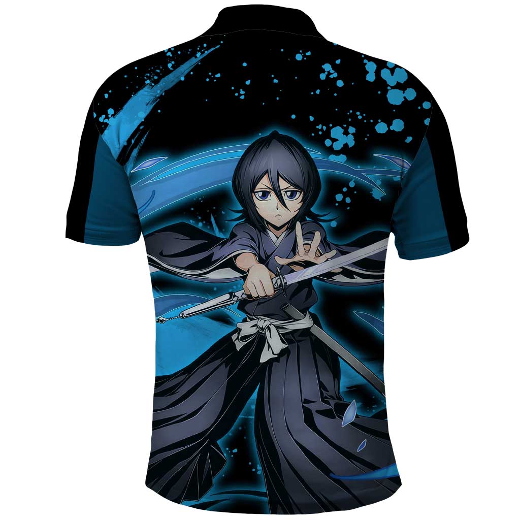 Rukia Kuchiki -  Bleach Polo Shirt Anime Style