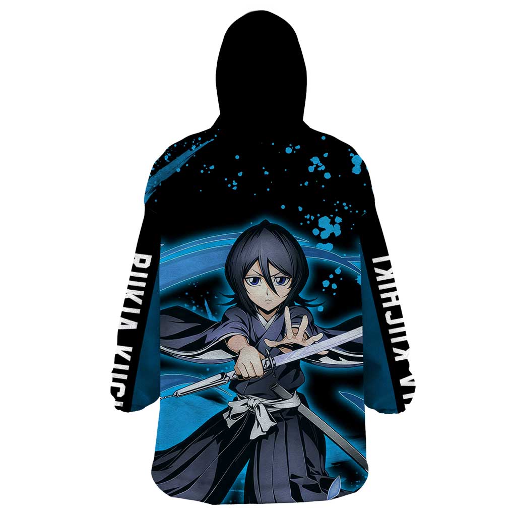 Rukia Kuchiki -  Bleach Wearable Blanket Hoodie Anime Style