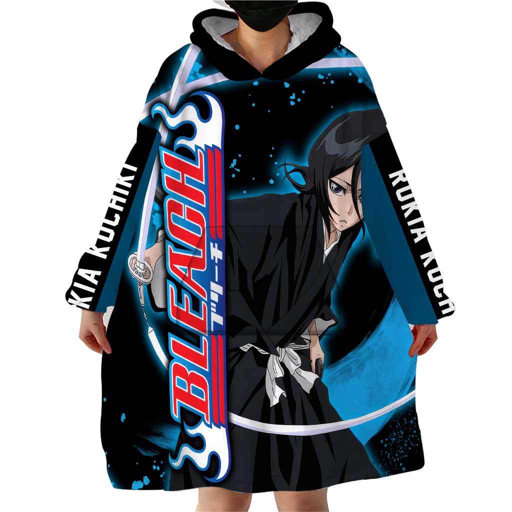 Rukia Kuchiki -  Bleach Wearable Blanket Hoodie Anime Style