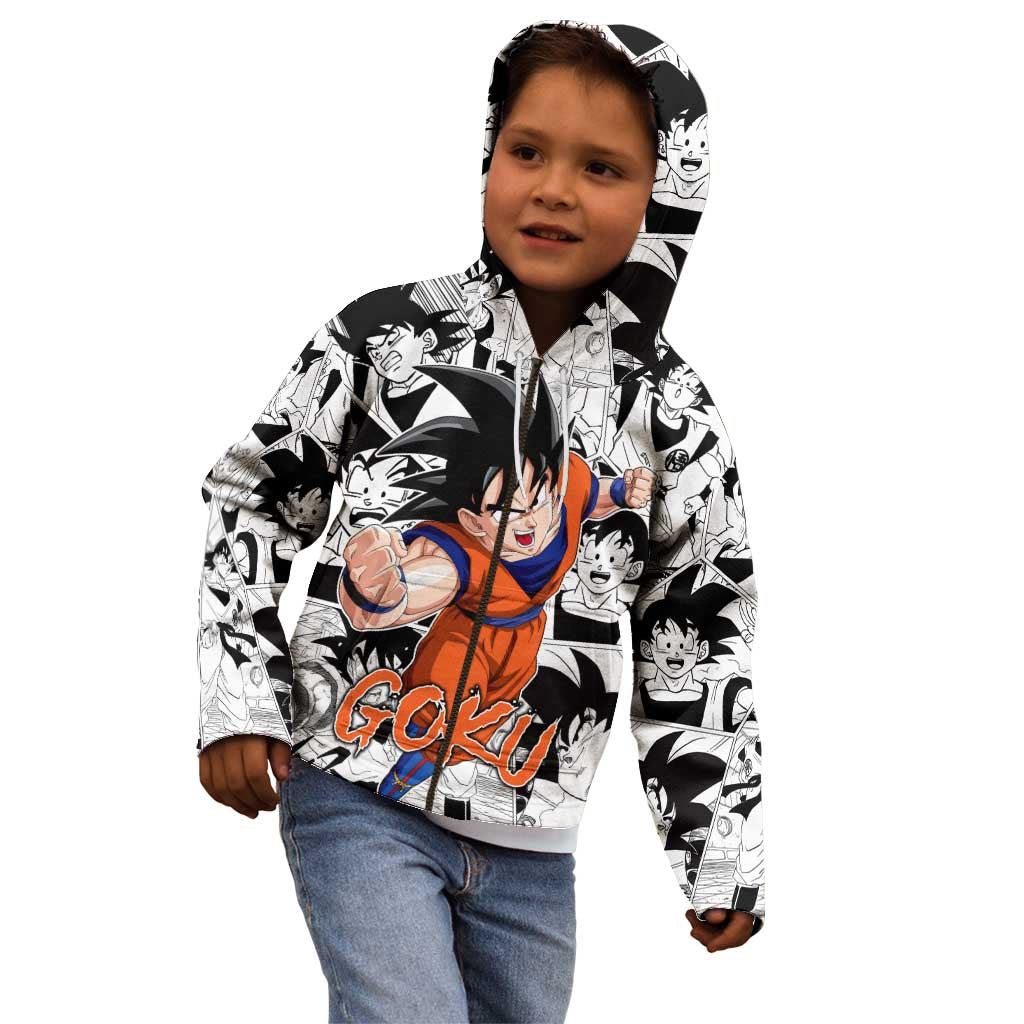 Goku - Dragon Ball Kid Hoodie Anime Style