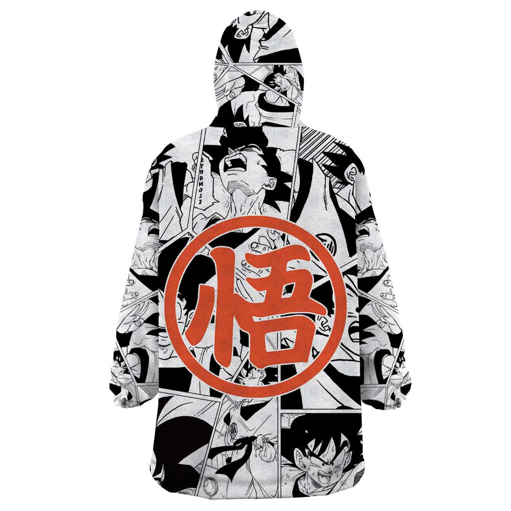 Goku - Dragon Ball Wearable Blanket Hoodie Anime Style