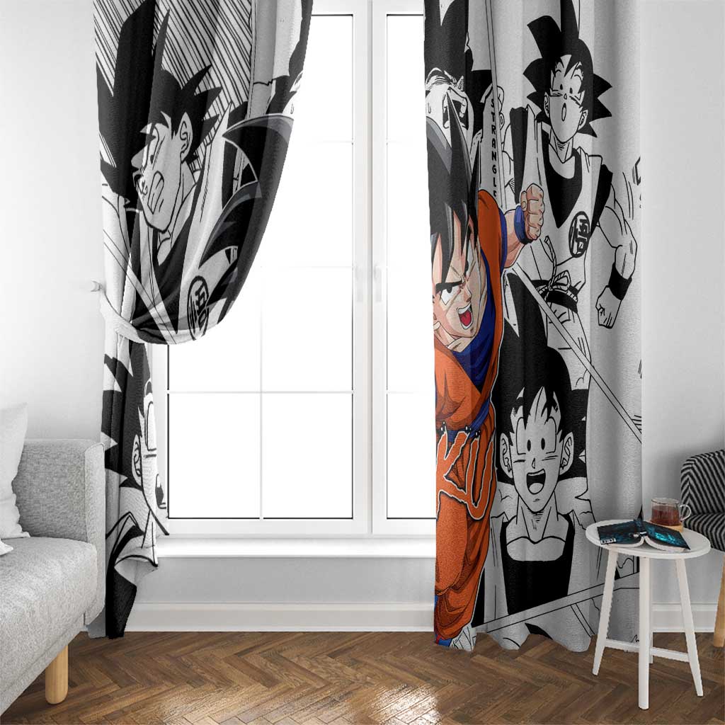 Goku - Dragon Ball Window Curtain Anime Style