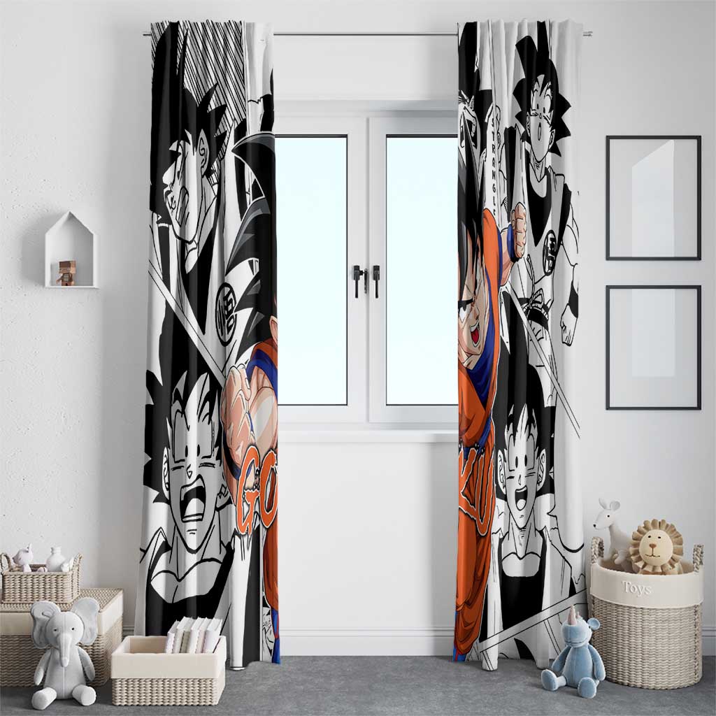 Goku - Dragon Ball Window Curtain Anime Style