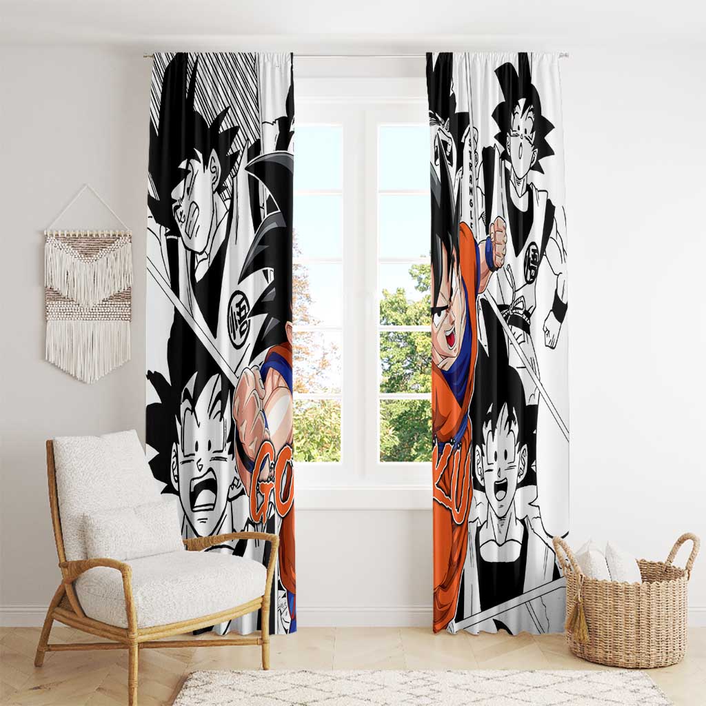 Goku - Dragon Ball Window Curtain Anime Style