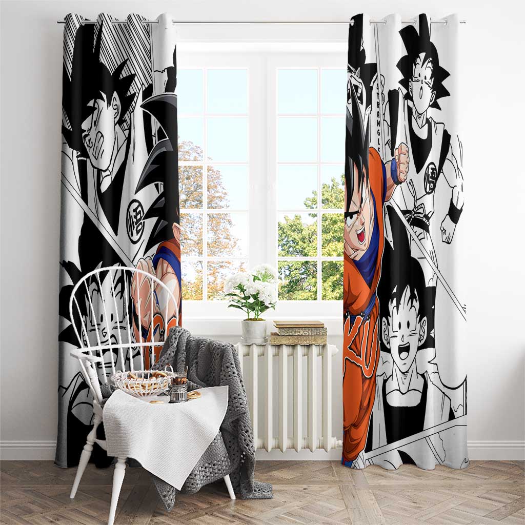Goku - Dragon Ball Window Curtain Anime Style