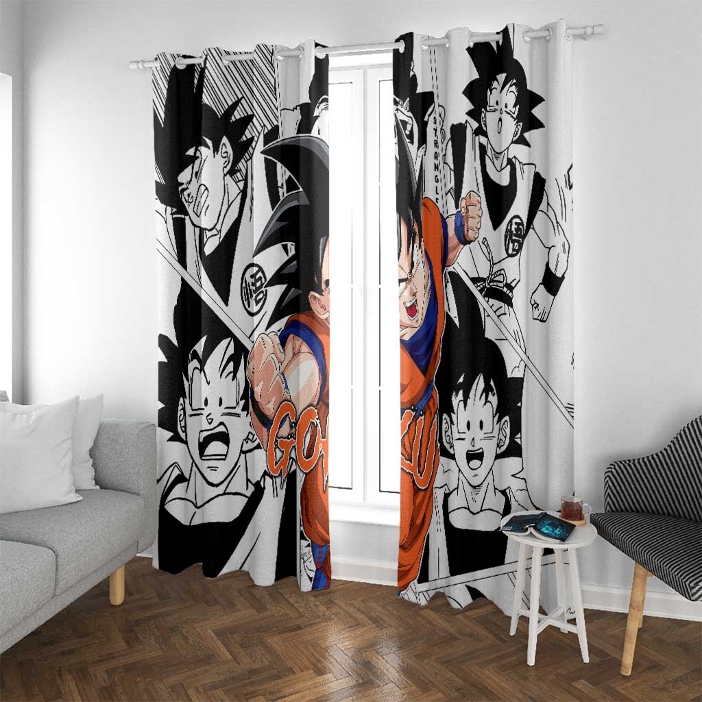 Goku - Dragon Ball Window Curtain Anime Style