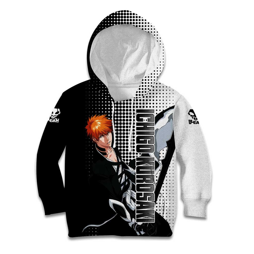 Ichigo - Bleach Kid Hoodie Anime Mix Manga Style