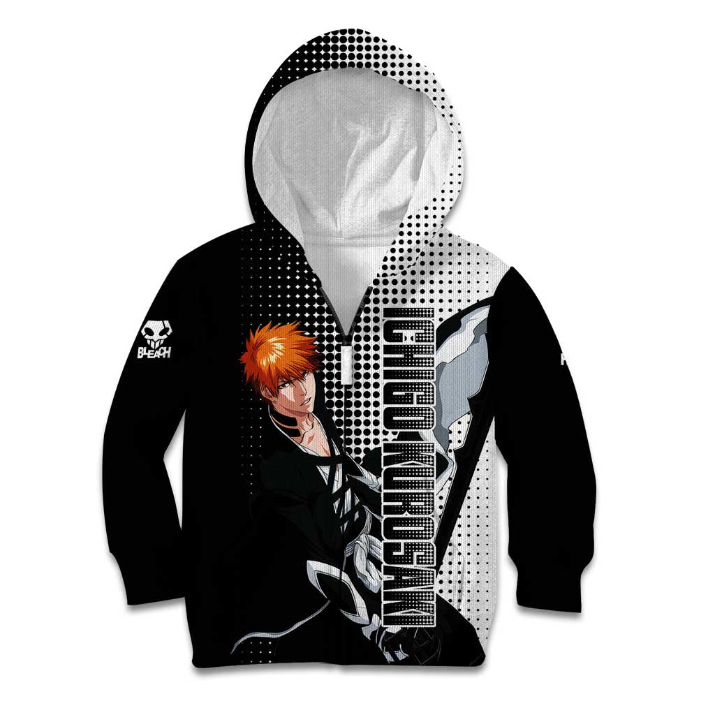 Ichigo - Bleach Kid Hoodie Anime Mix Manga Style