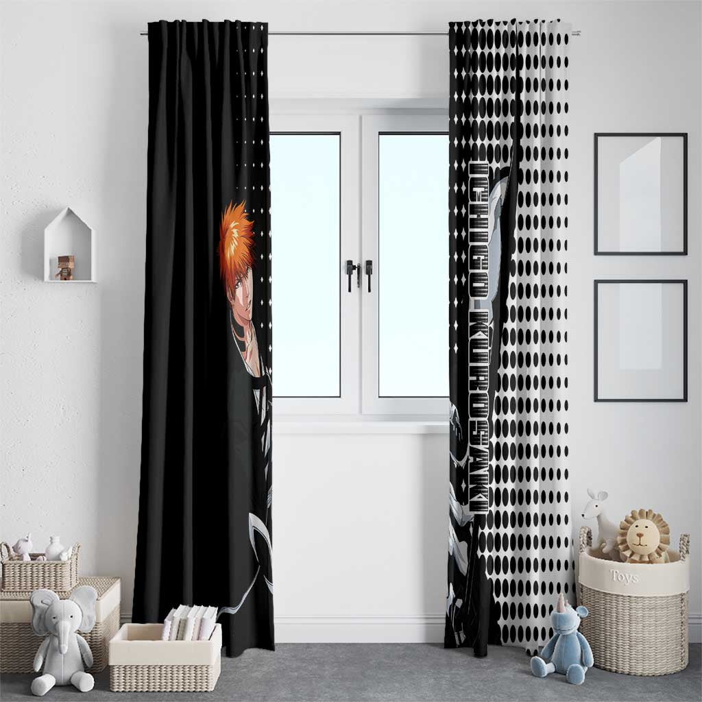 Ichigo - Bleach Window Curtain Anime Mix Manga Style