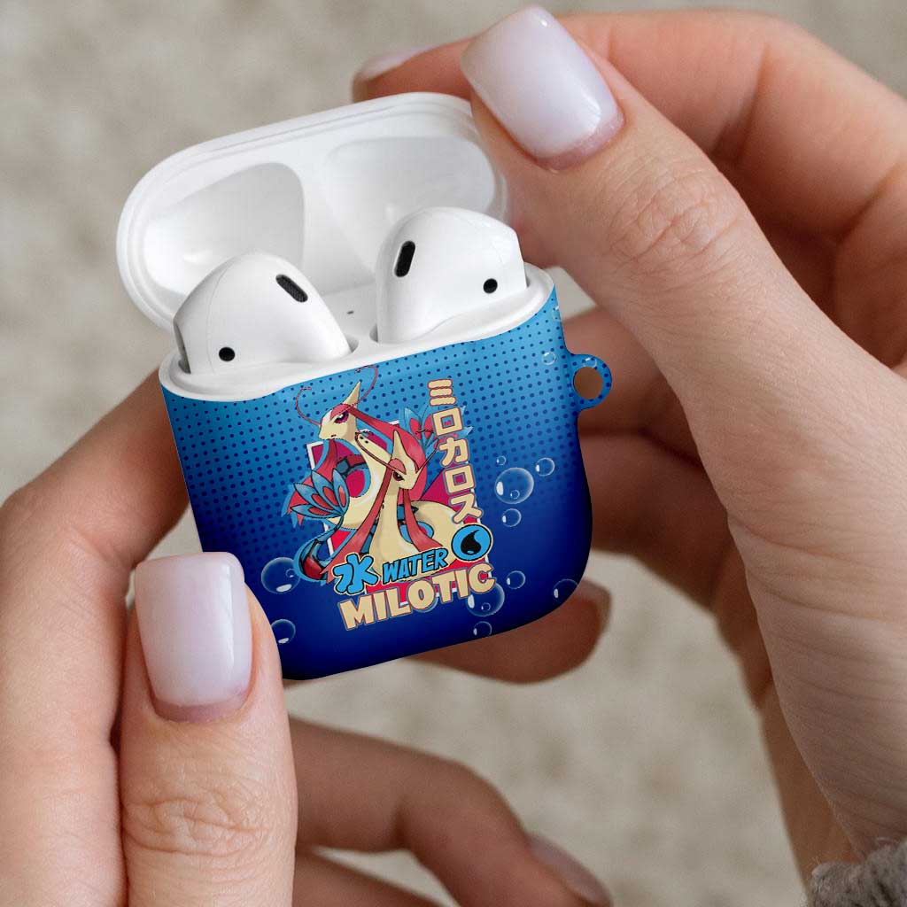 Milotic from Poké AirPods Case with Water Type Ability and Graceful Pose Design - The Mazicc