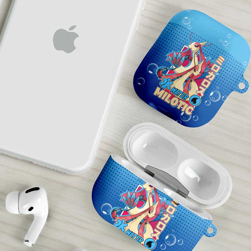 Milotic from Poké AirPods Case with Water Type Ability and Graceful Pose Design - The Mazicc
