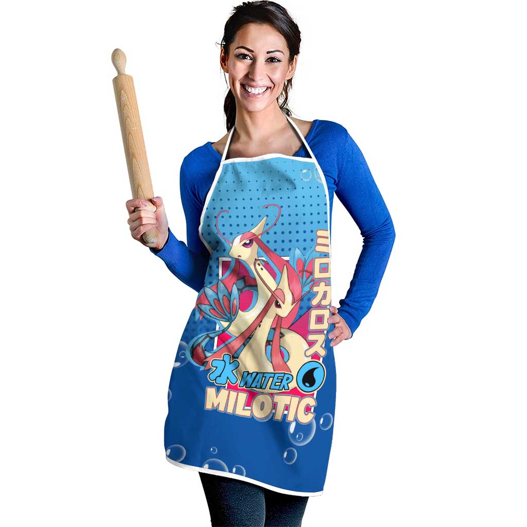 Milotic from Poké Apron with Water Type Ability and Graceful Pose Design - The Mazicc