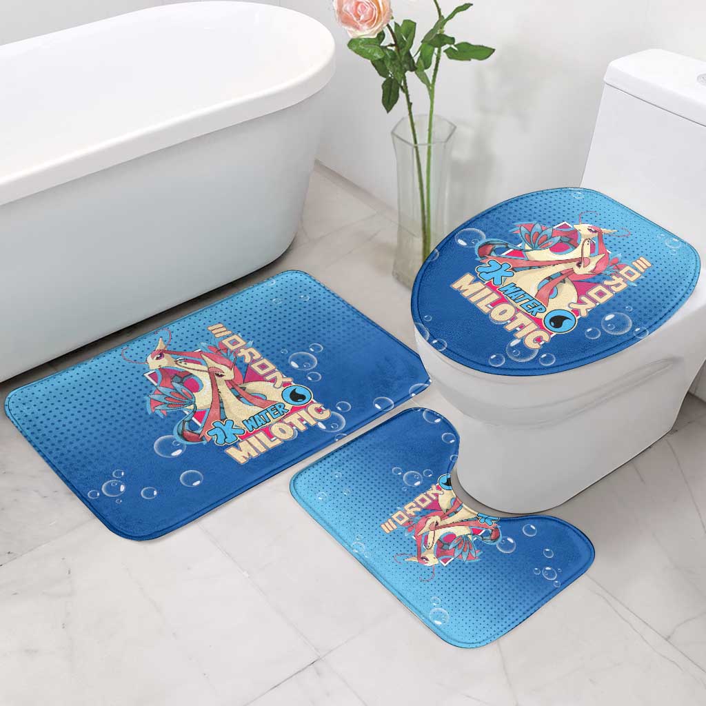 Milotic from Poké Bathroom Set with Water Type Ability and Graceful Pose Design - The Mazicc