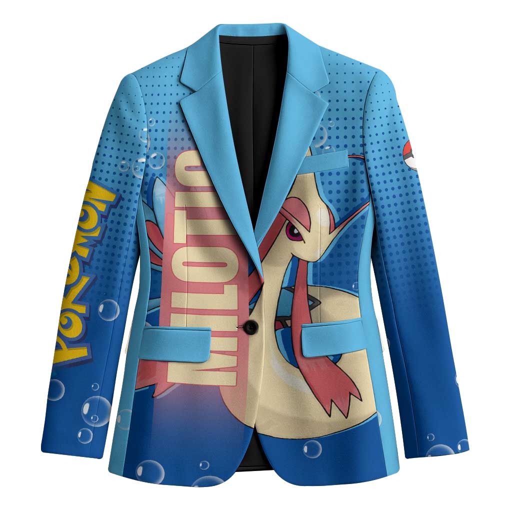 Milotic from Poké Blazer with Water Type Ability and Graceful Pose Design - The Mazicc