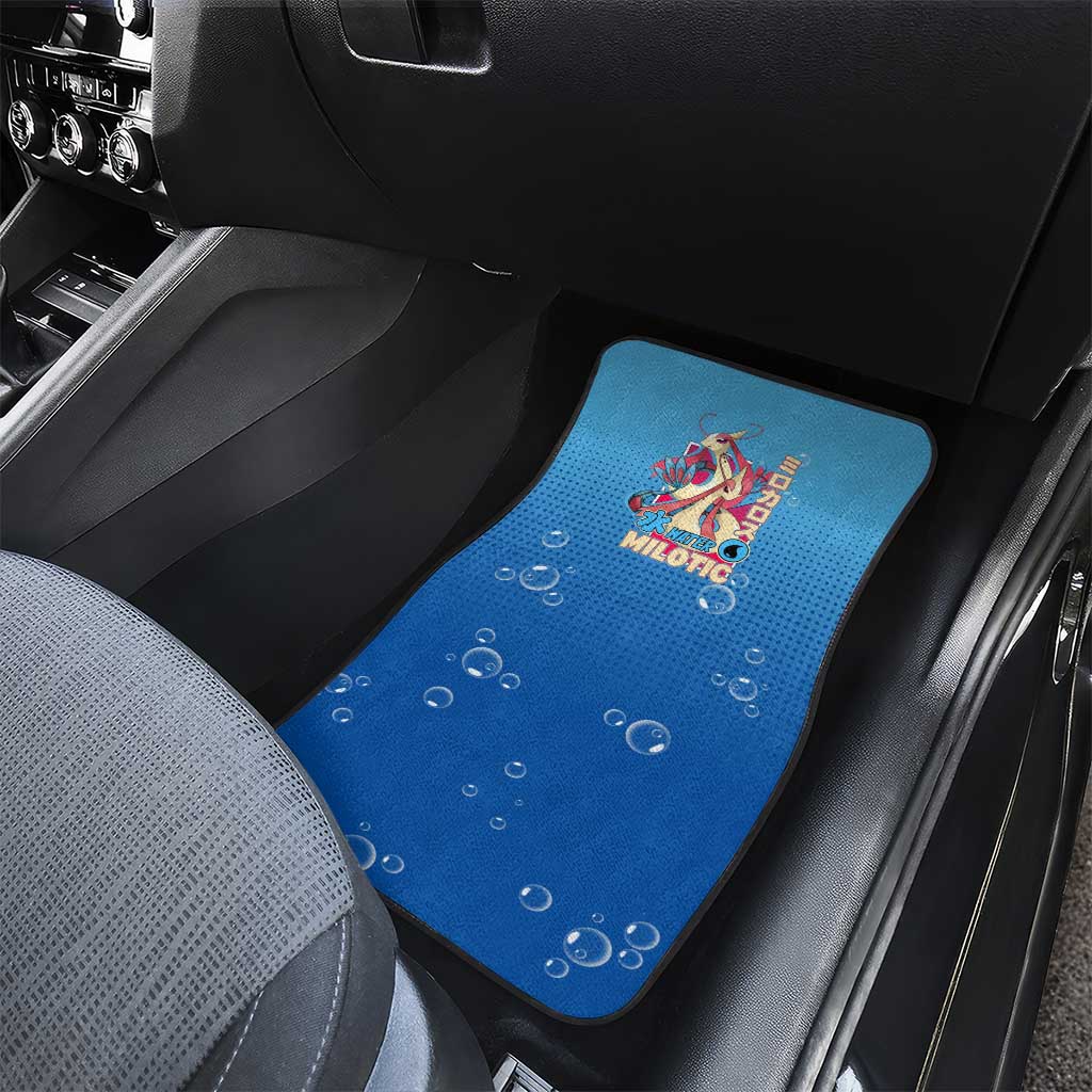 Milotic from Poké Car Mats with Water Type Ability and Graceful Pose Design - The Mazicc