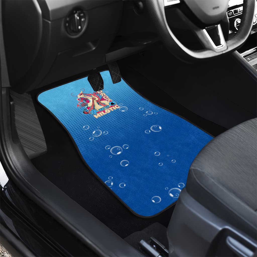 Milotic from Poké Car Mats with Water Type Ability and Graceful Pose Design - The Mazicc