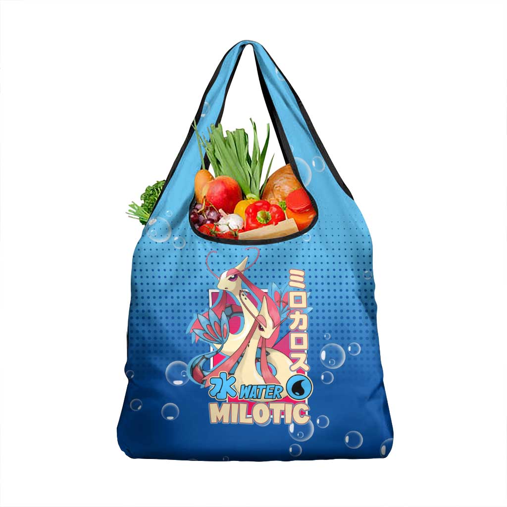 Milotic from Poké Grocery Bag with Water Type Ability and Graceful Pose Design - The Mazicc