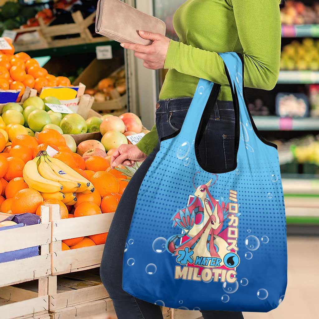 Milotic from Poké Grocery Bag with Water Type Ability and Graceful Pose Design - The Mazicc