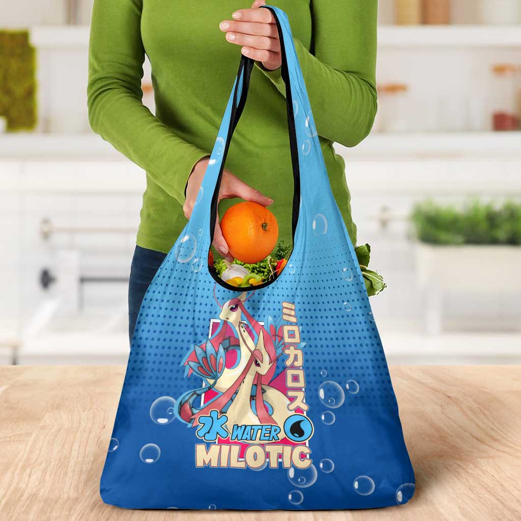 Milotic from Poké Grocery Bag with Water Type Ability and Graceful Pose Design - The Mazicc