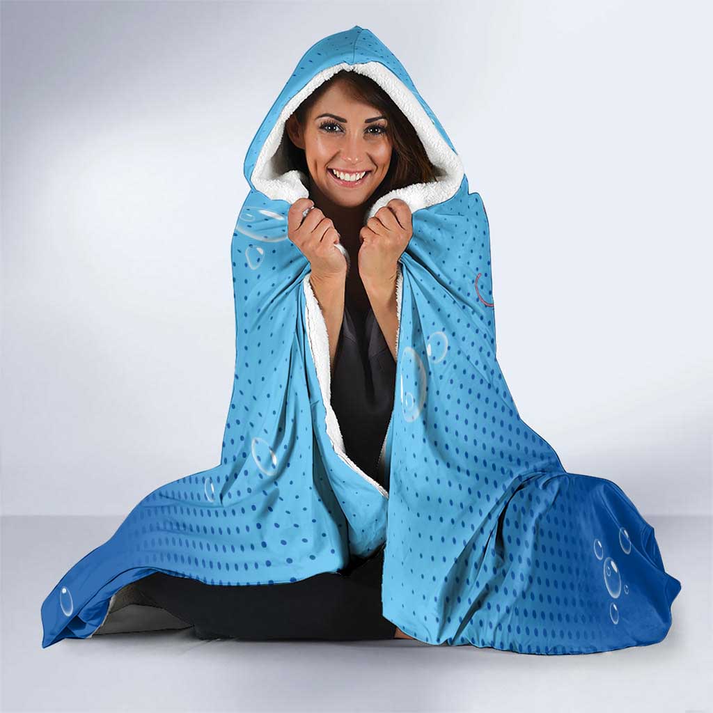 Milotic from Poké Hooded Blanket with Water Type Ability and Graceful Pose Design - The Mazicc