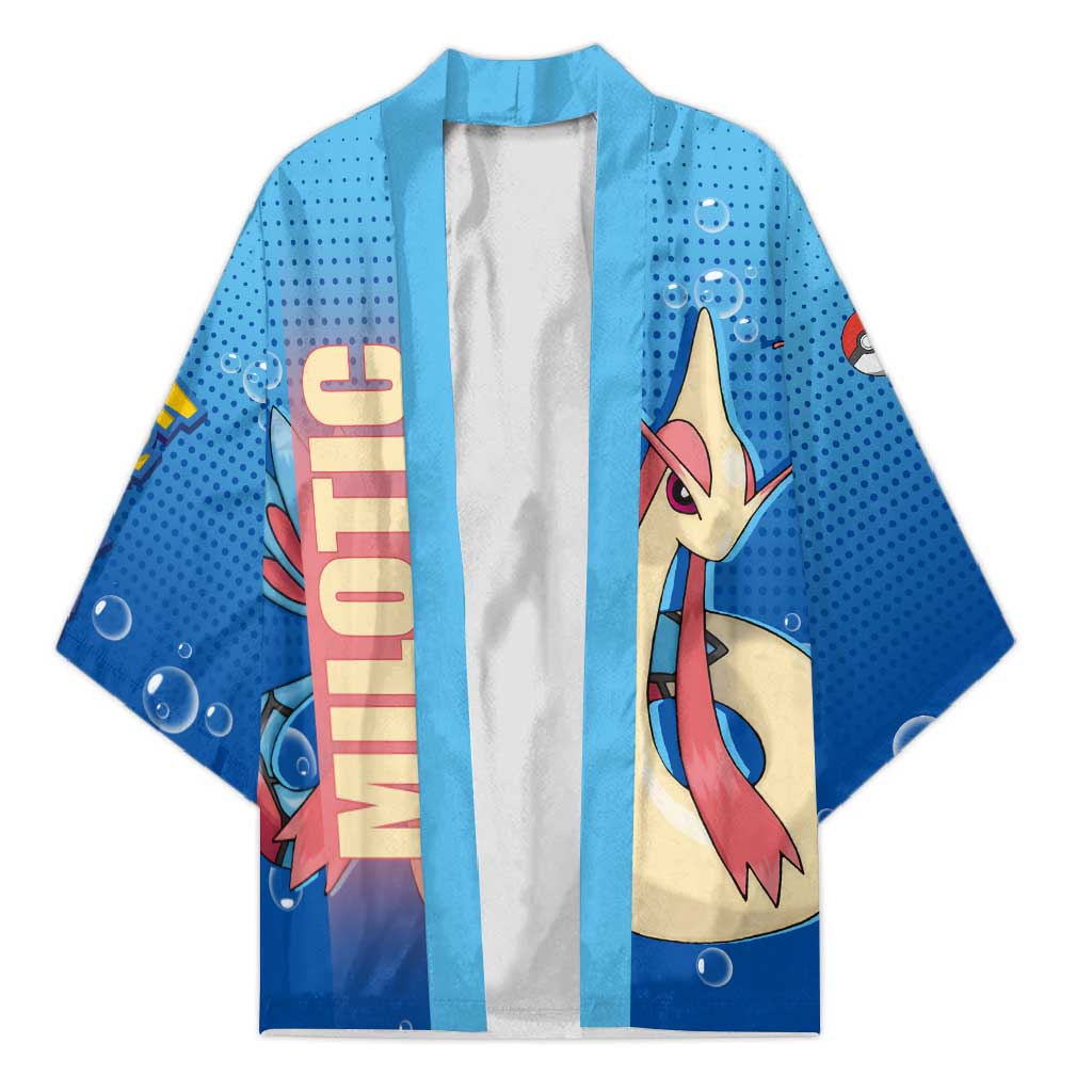 Milotic from Poké Kimono with Water Type Ability and Graceful Pose Design - The Mazicc