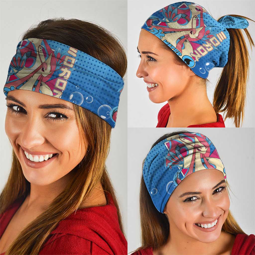 Milotic from Poké Neck Gaiter with Water Type Ability and Graceful Pose Design - The Mazicc