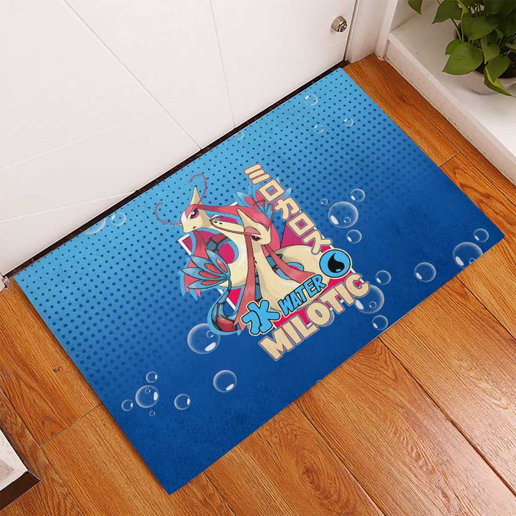 Milotic from Poké Rubber Doormat with Water Type Ability and Graceful Pose Design - The Mazicc