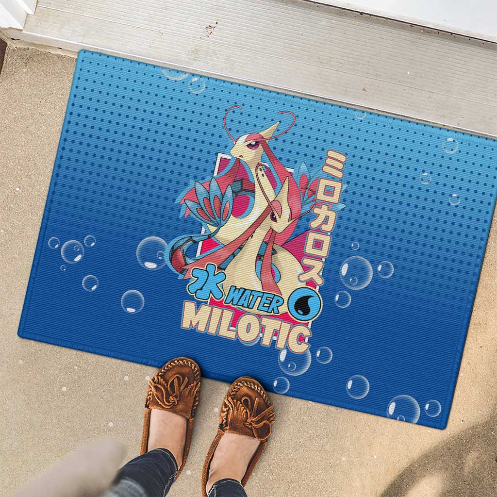 Milotic from Poké Rubber Doormat with Water Type Ability and Graceful Pose Design - The Mazicc