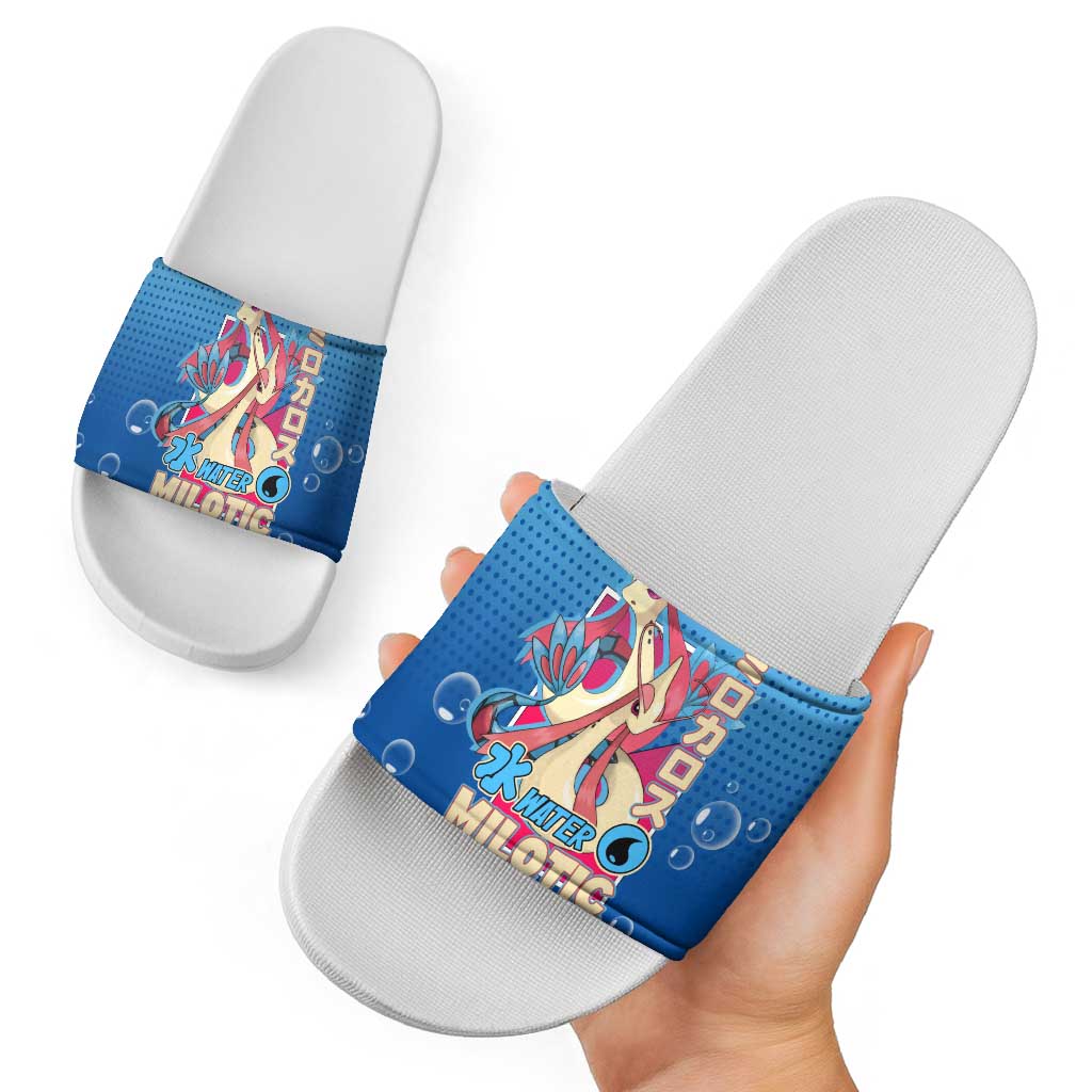 Milotic from Poké Slide Sandals with Water Type Ability and Graceful Pose Design - The Mazicc