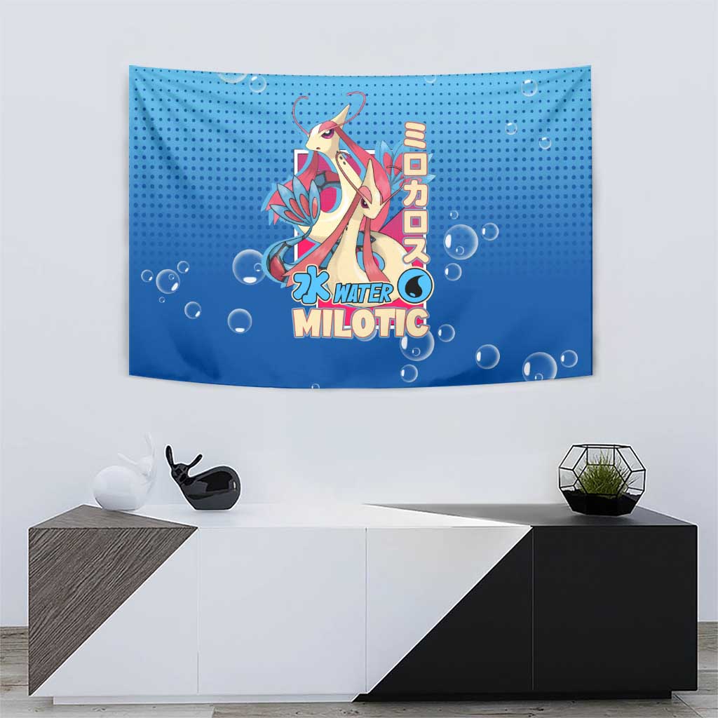 Milotic from Poké Tapestry with Water Type Ability and Graceful Pose Design - The Mazicc
