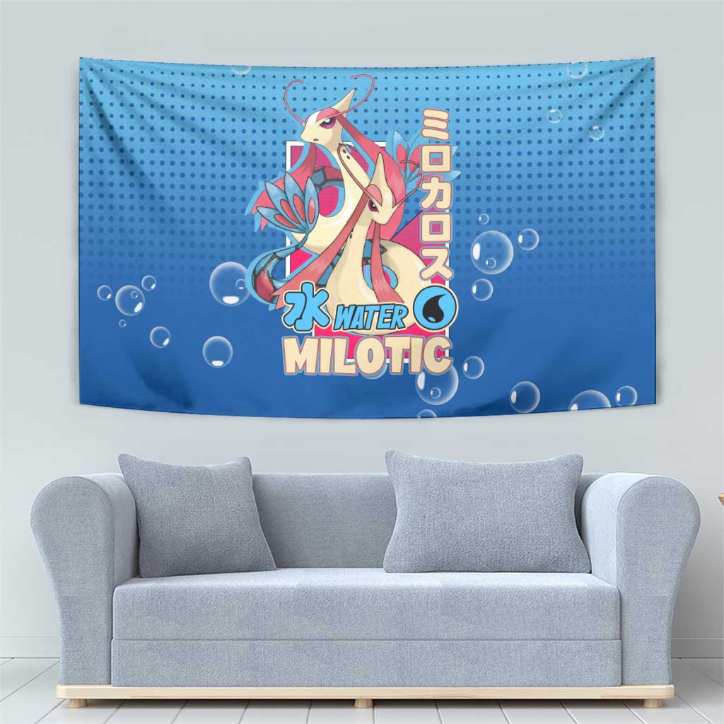 Milotic from Poké Tapestry with Water Type Ability and Graceful Pose Design - The Mazicc