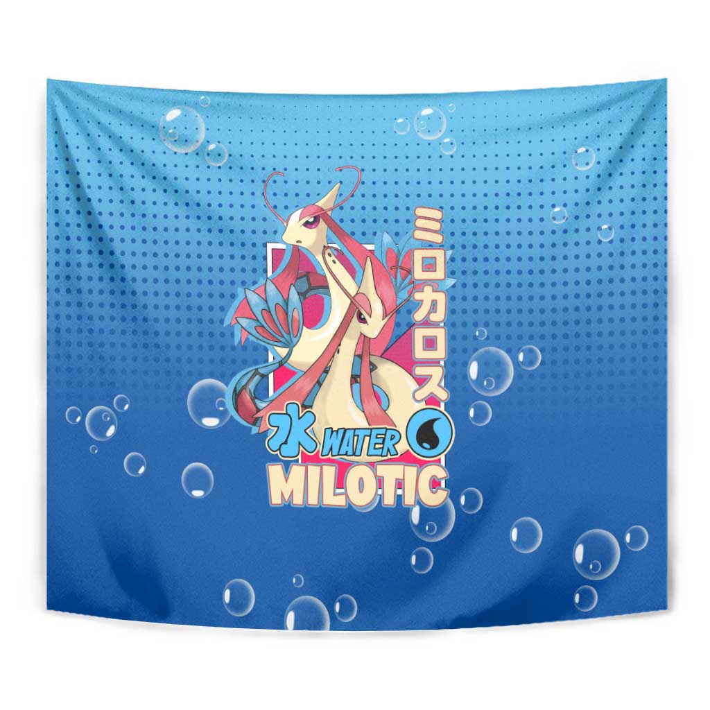 Milotic from Poké Tapestry with Water Type Ability and Graceful Pose Design - The Mazicc