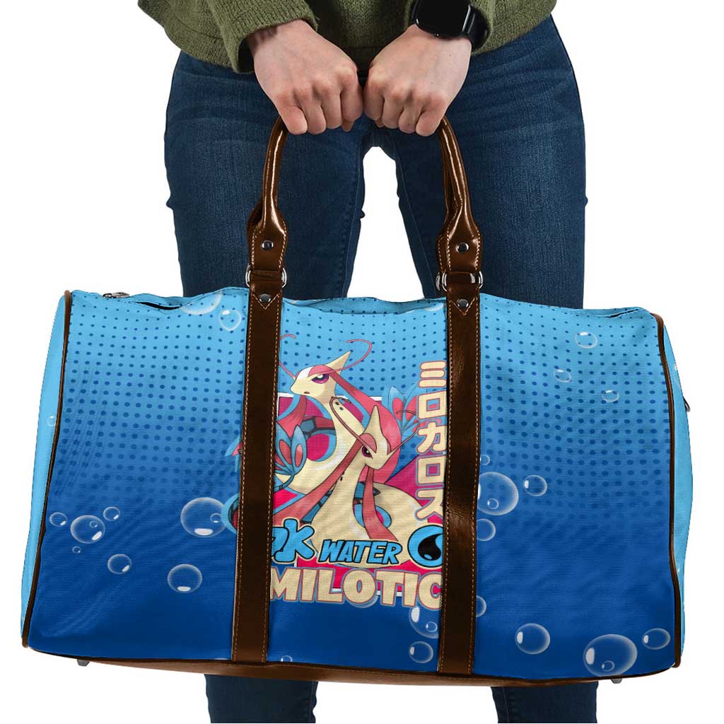 Milotic from Poké Travel Bag with Water Type Ability and Graceful Pose Design - The Mazicc