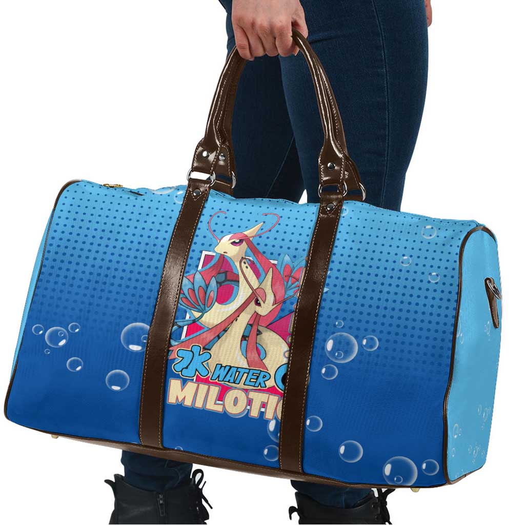 Milotic from Poké Travel Bag with Water Type Ability and Graceful Pose Design - The Mazicc