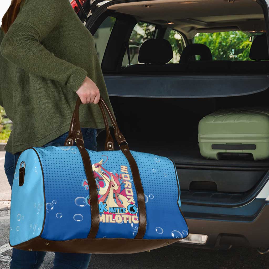 Milotic from Poké Travel Bag with Water Type Ability and Graceful Pose Design - The Mazicc