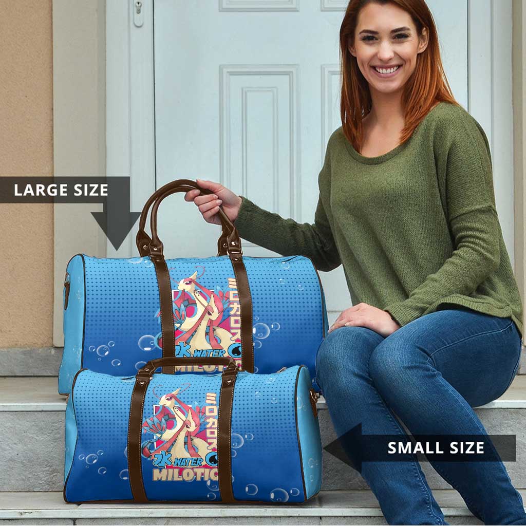 Milotic from Poké Travel Bag with Water Type Ability and Graceful Pose Design - The Mazicc