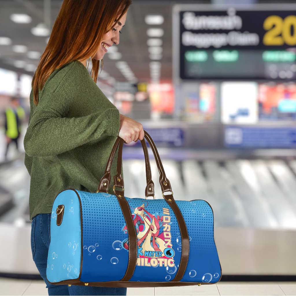 Milotic from Poké Travel Bag with Water Type Ability and Graceful Pose Design - The Mazicc