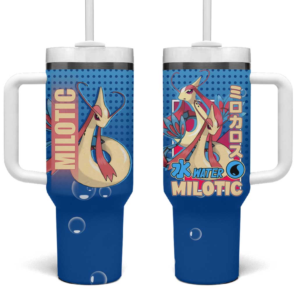 Milotic from Poké Tumbler With Handle with Water Type Ability and Graceful Pose Design - The Mazicc