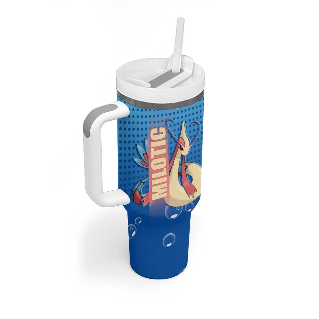 Milotic from Poké Tumbler With Handle with Water Type Ability and Graceful Pose Design - The Mazicc