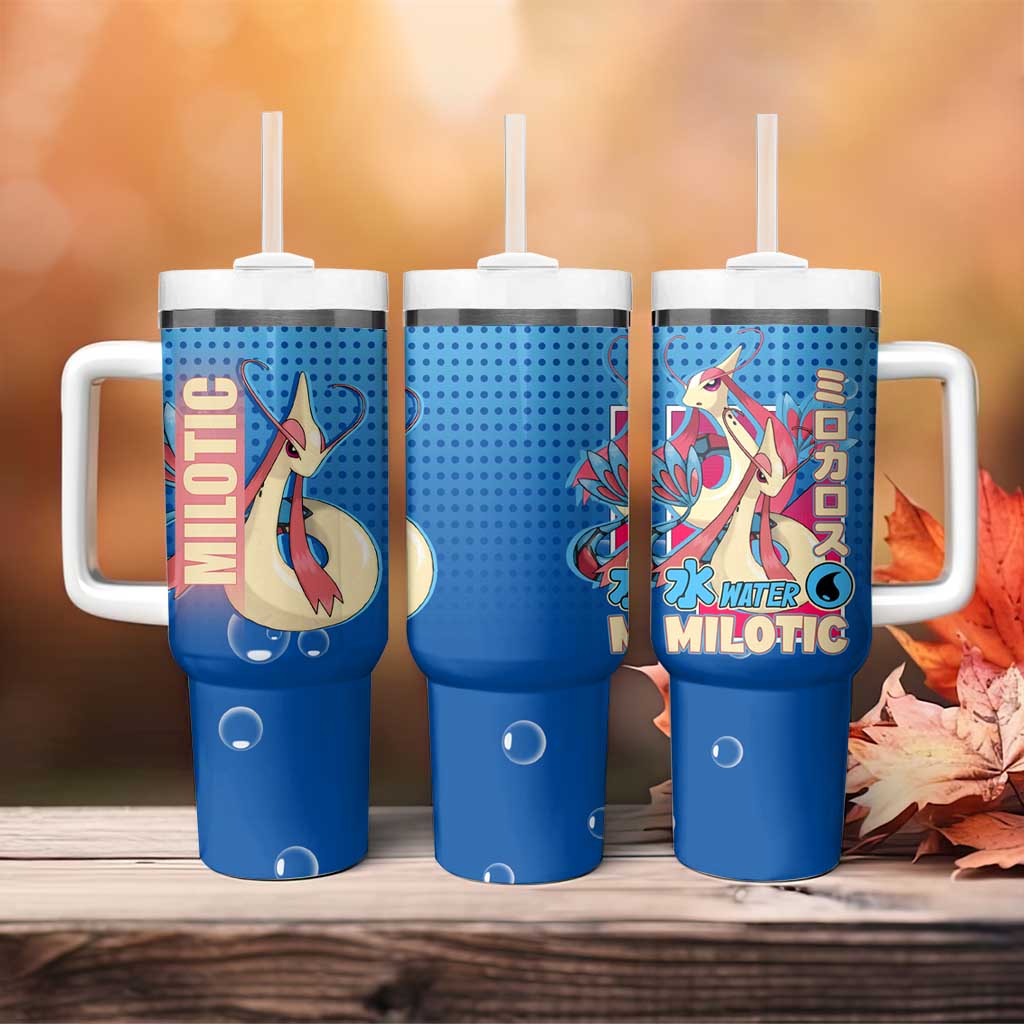 Milotic from Poké Tumbler With Handle with Water Type Ability and Graceful Pose Design - The Mazicc