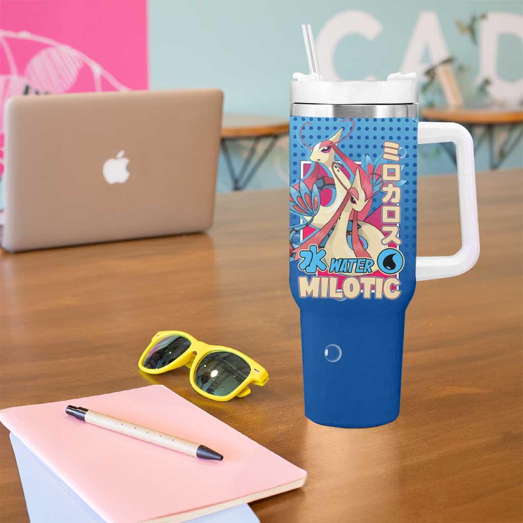 Milotic from Poké Tumbler With Handle with Water Type Ability and Graceful Pose Design - The Mazicc