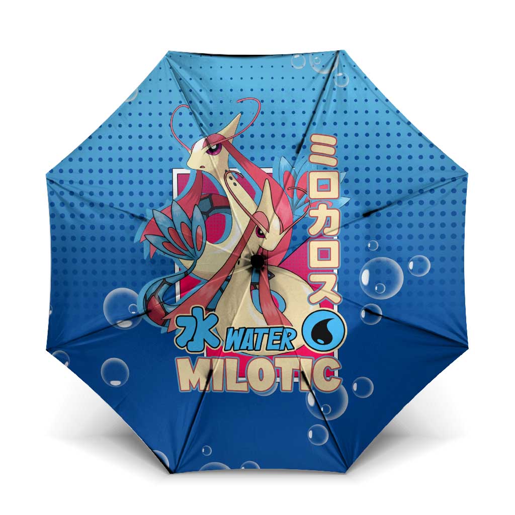 Milotic from Poké Umbrella with Water Type Ability and Graceful Pose Design - The Mazicc
